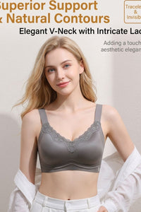 Willluxe® Seamless Molded Cup Sculpting Jelly Support Bra