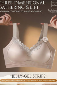 Willluxe® Seamless Molded Cup Sculpting Jelly Support Bra