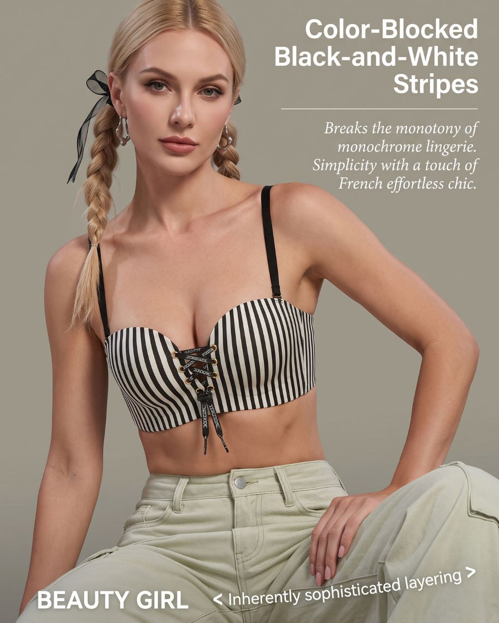Willluxe® Seamless Wireless Push-Up Support Bra