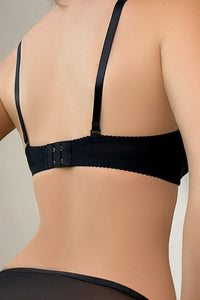 Willluxe® Embroidered Butterfly Underwire Lingerie Set