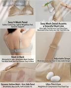 Willluxe® French Silk Sheer Mesh Triangle Cup Bra
