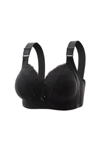 Willluxe® Plus Size Luxury Lace Wireless Support Bra