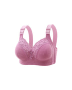 Willluxe® Plus Size Luxury Lace Wireless Support Bra
