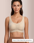 Willluxe® Seamless Jelly Dot Wireless Bra - Smooth & Comfortable Vest