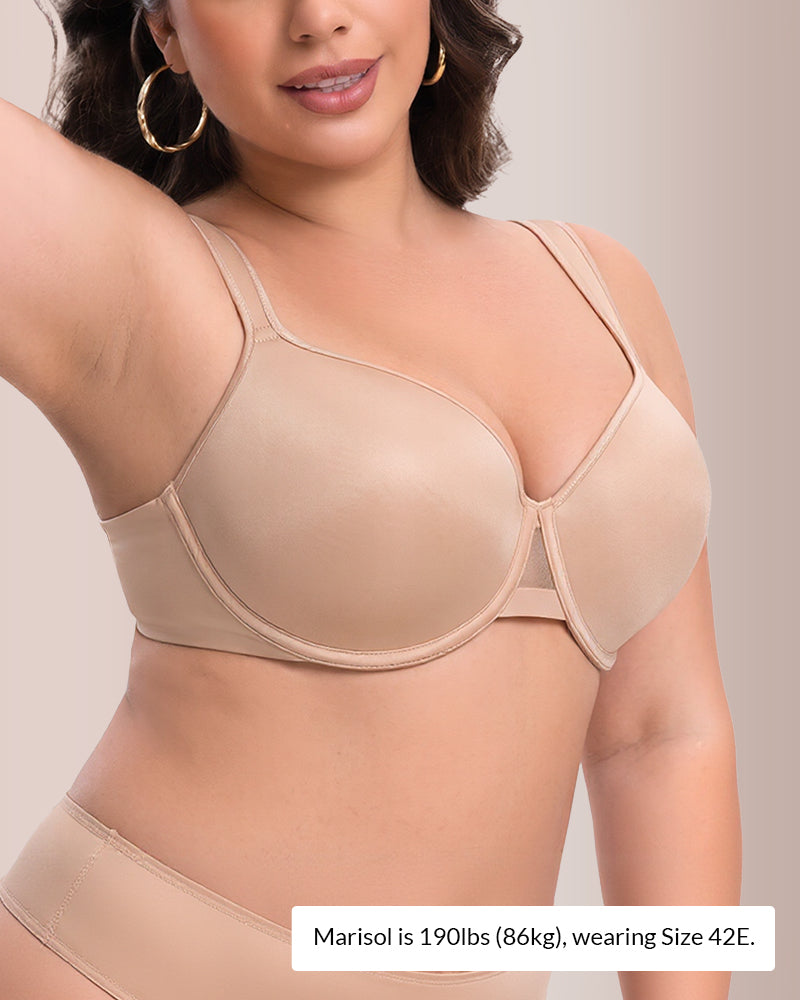 Willluxe® Seamless Full Coverage Minimizer Bra