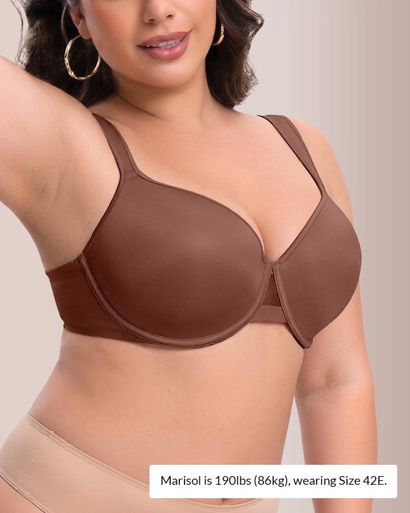 Willluxe® Seamless Full Coverage Minimizer Bra