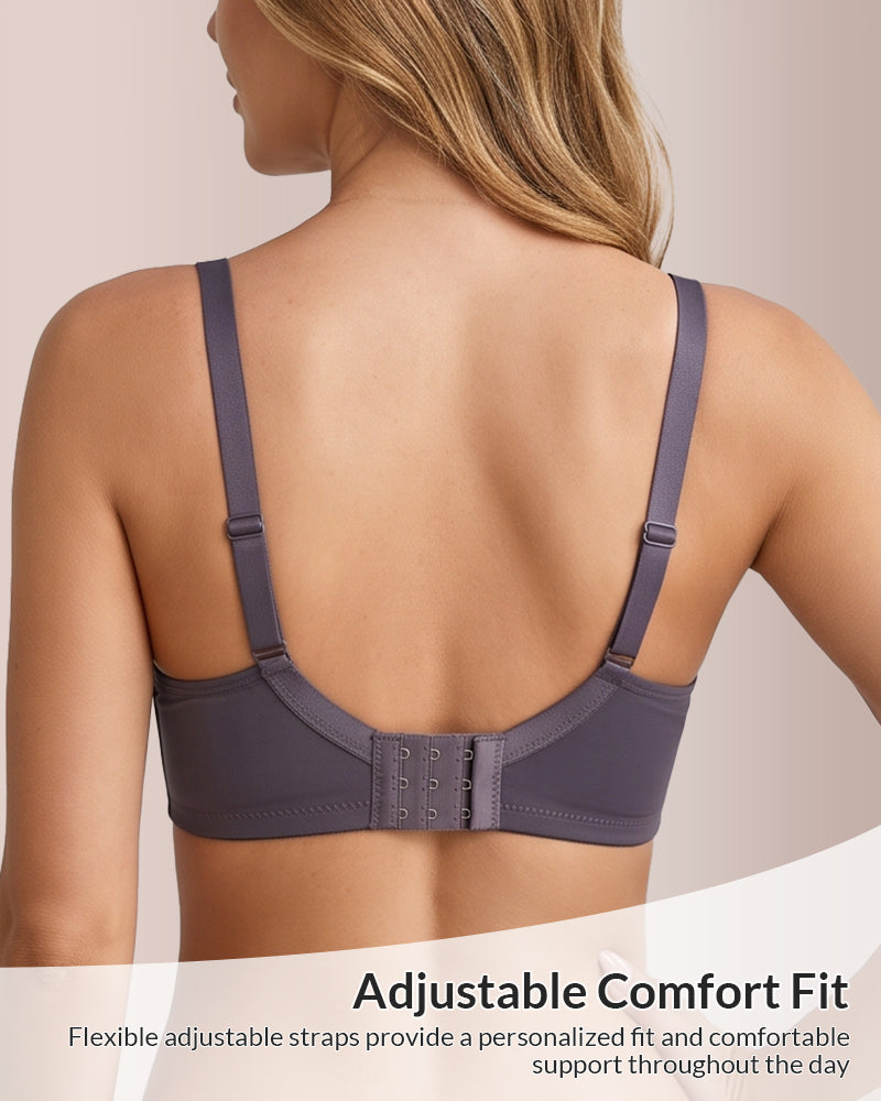 Willluxe® Ultra-Soft Anti-Sag Support Seamless Wire-Free Push-Up Bra