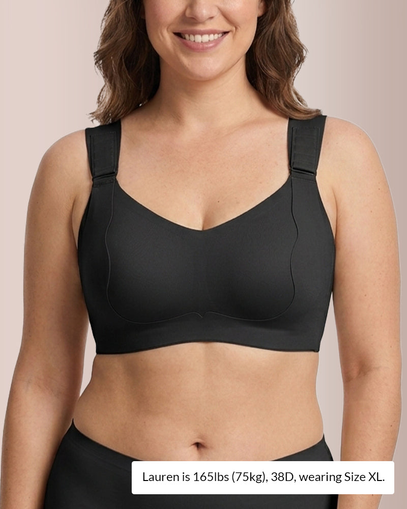 Willluxe® Wirefree Adjustable Seamless Minimizer Bra