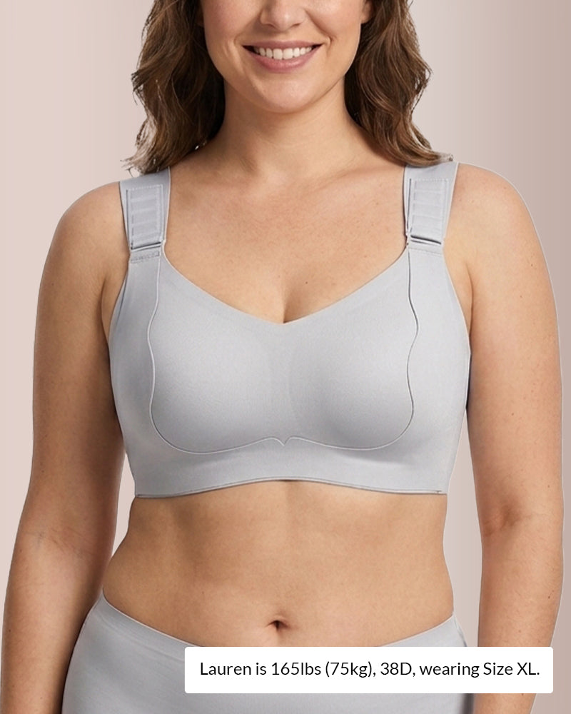 Willluxe® Wirefree Adjustable Seamless Minimizer Bra