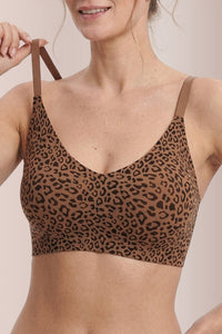 Willluxe® Wirefree Lace Racerback Push-Up Bra