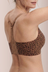 Willluxe® Wirefree Lace Racerback Push-Up Bra