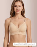 Willluxe® Convertible Halter Backless Bra Seamless Push-Up Bralette