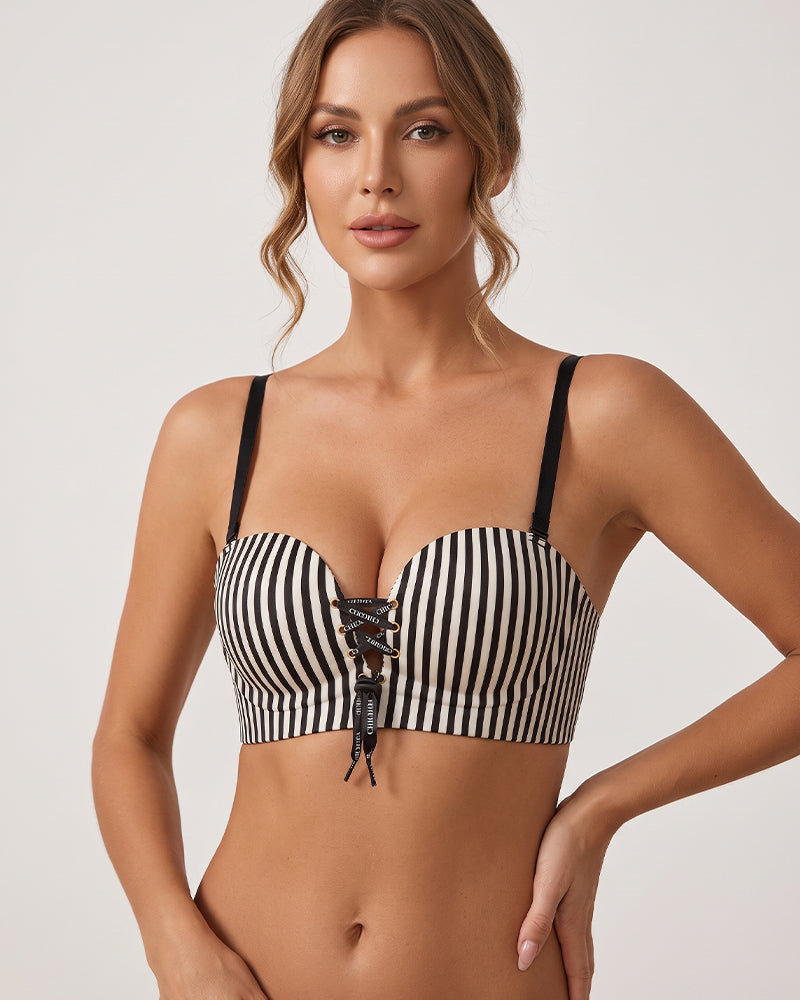 Willluxe® Seamless Wireless Push-Up Support Bra