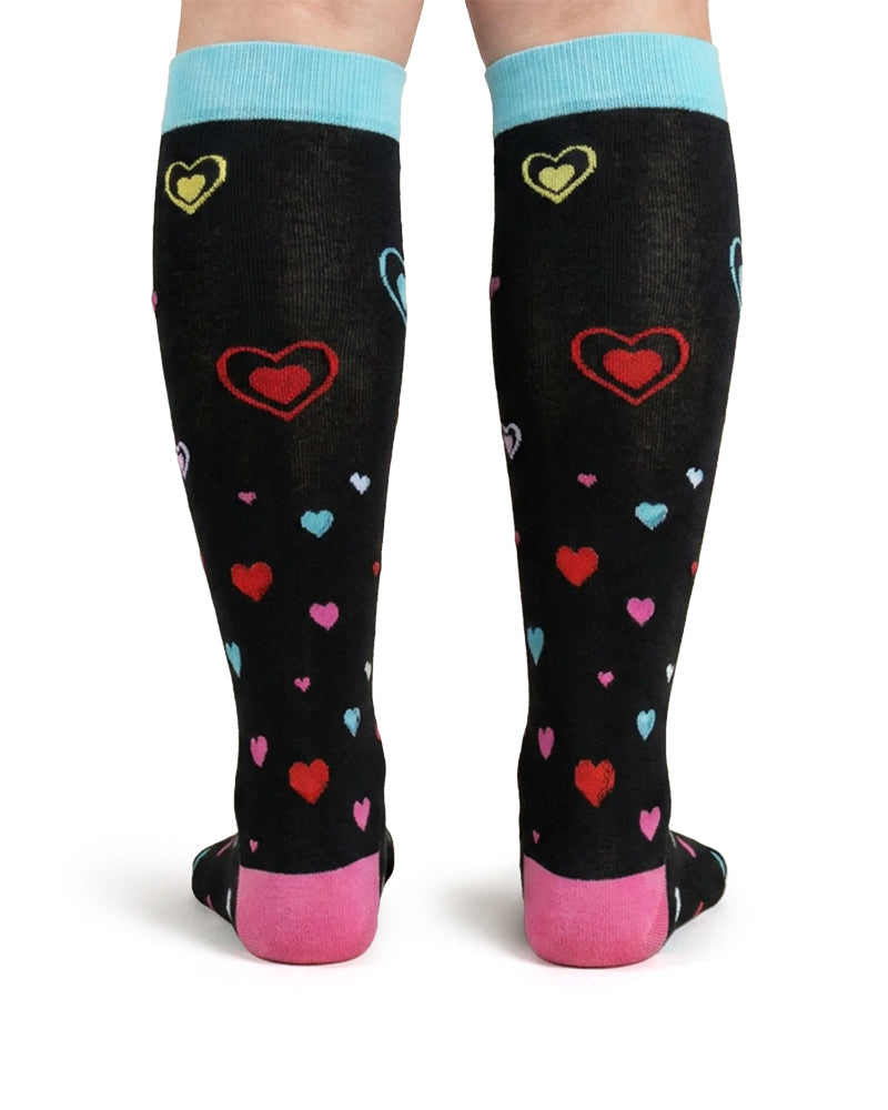 Willluxe® Patterned Knee-High Compression Socks