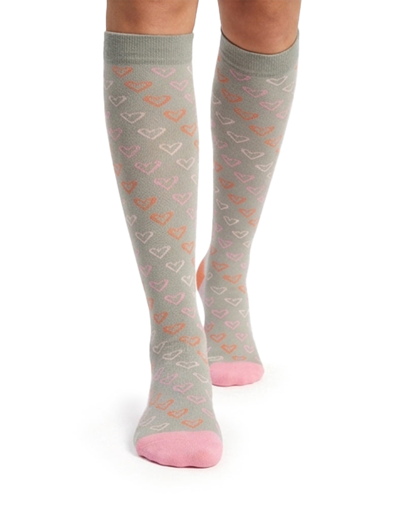 Willluxe® Patterned Knee-High Compression Socks