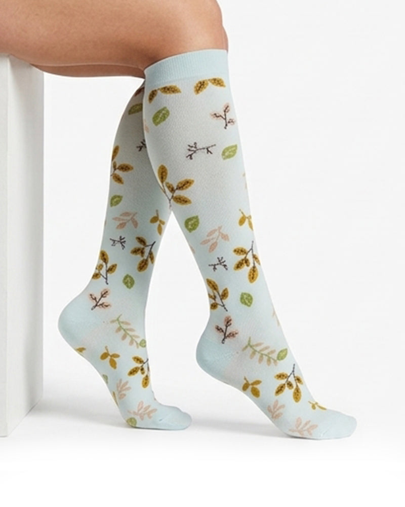 Willluxe® Patterned Compression Knee-High Socks