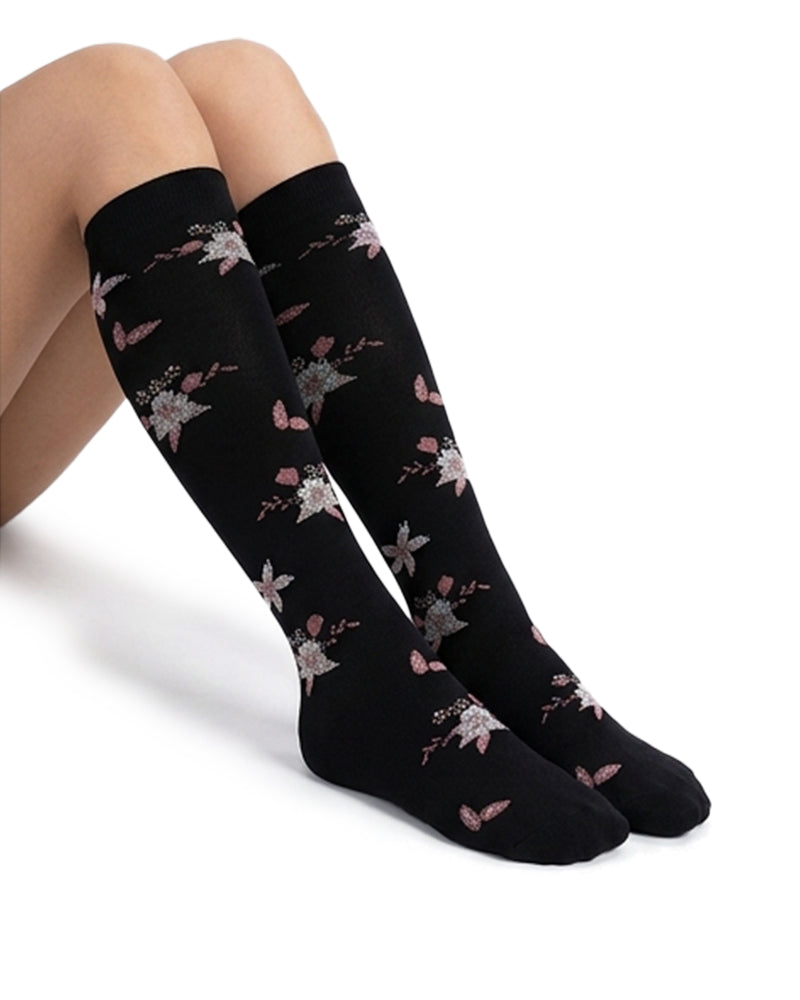 Willluxe® Patterned Compression Knee-High Socks