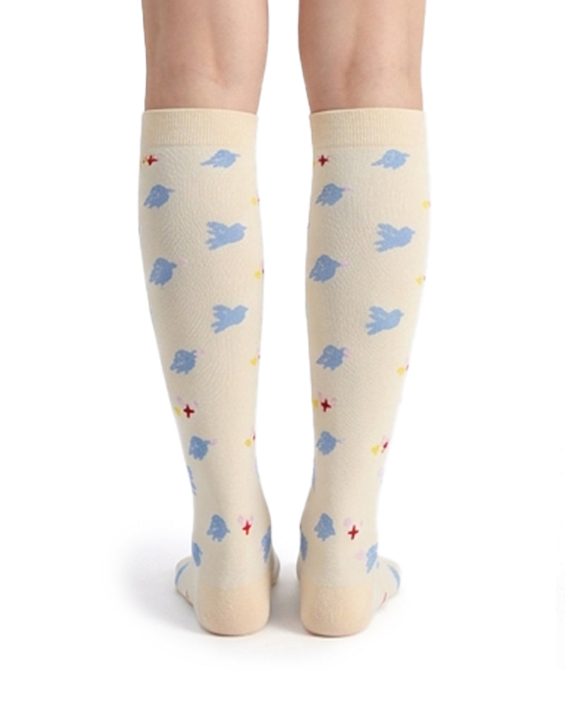 Willluxe® Activewear Knee-High Compression Calf Socks