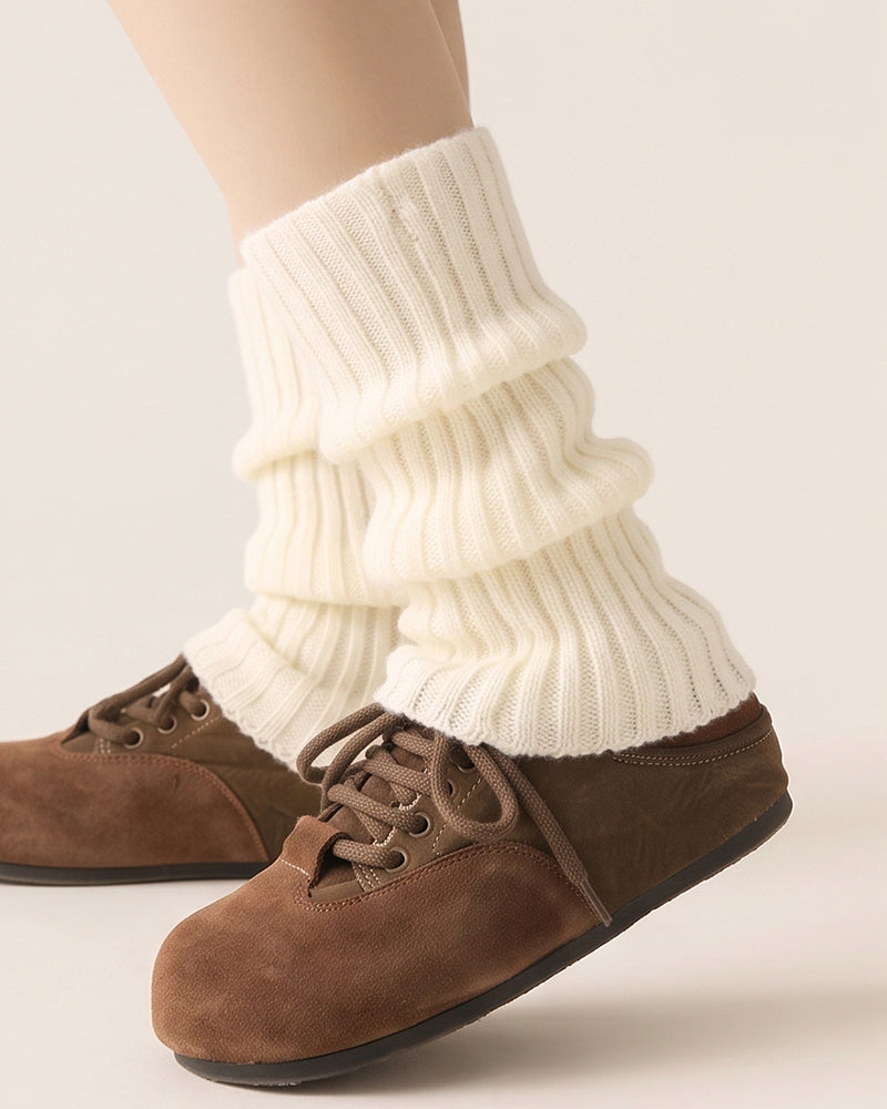 Willluxe® Chunky Knit Slouchy Leg Warmer Socks