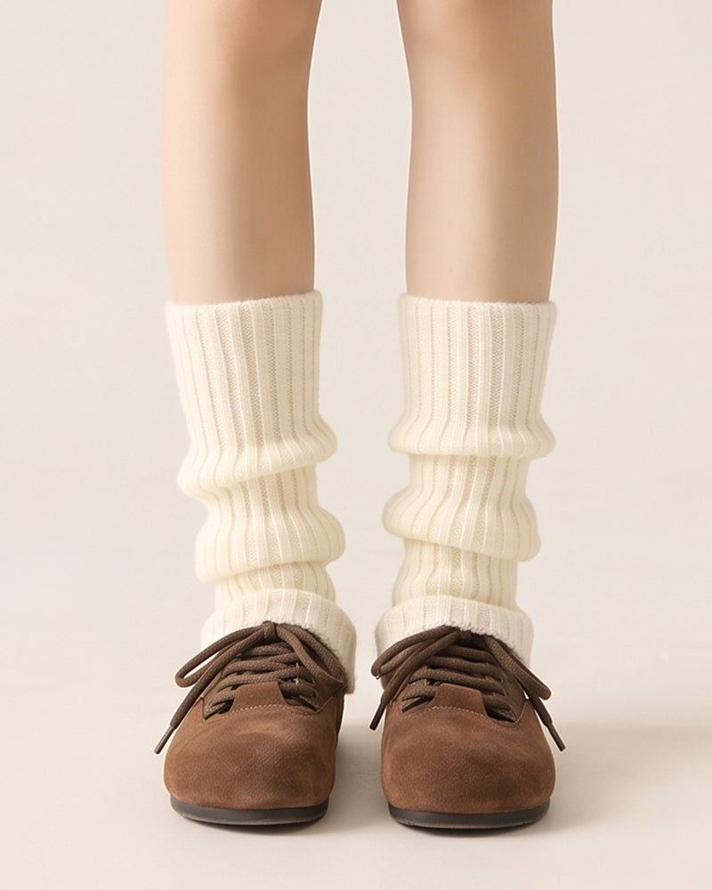 Willluxe® Chunky Knit Slouchy Leg Warmer Socks