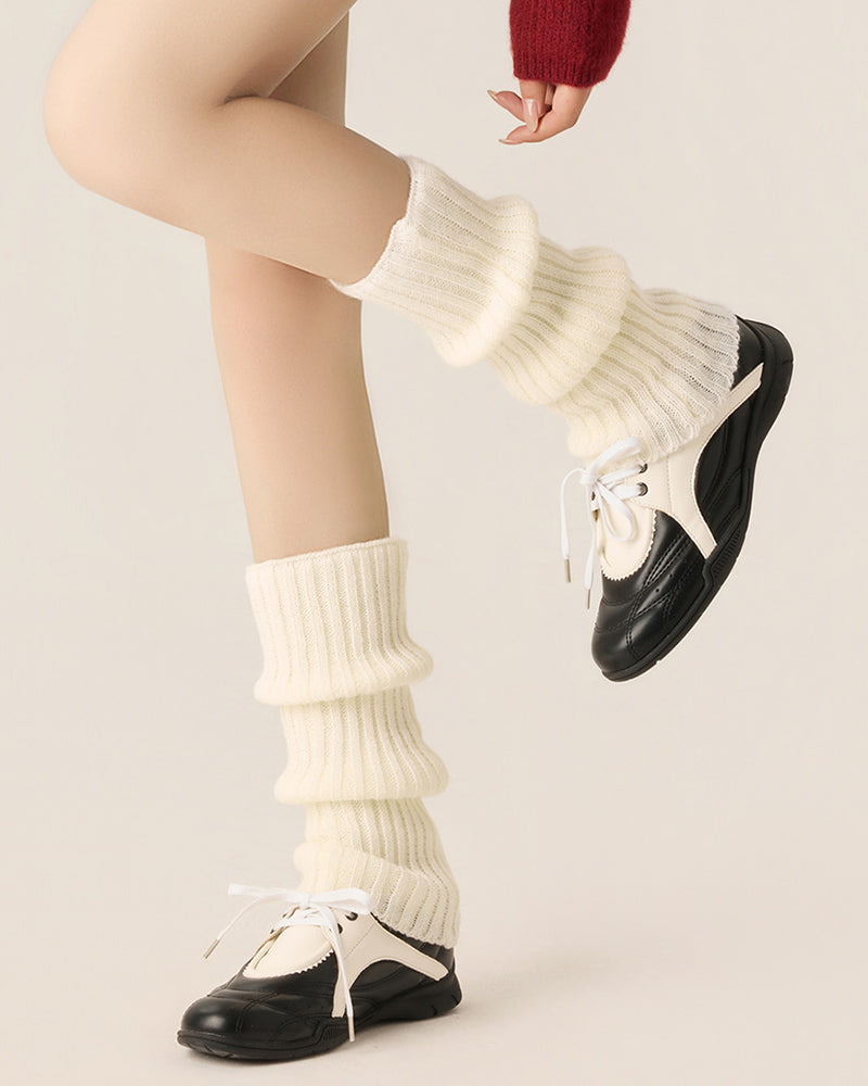 Willluxe® Chunky Knit Slouchy Leg Warmer Socks