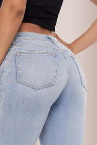 Willluxe® Mid-low Rise Baggy Jeans