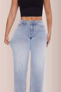 Willluxe® Mid-low Rise Baggy Jeans