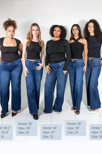 Willluxe® Mid-low Rise Baggy Jeans