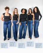 Willluxe® Mid-low Rise Baggy Jeans