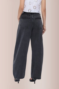 Willluxe® High Waist Baggy Barrel Leg Jeans