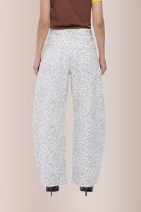 Willluxe® High Waist Baggy Barrel Leg Jeans
