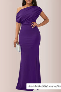 Sleeveless Off Shoulder Bodycon Long Dress