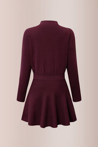 Willluxe® Women's Casual Mock Neck Sweater Dress