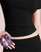 Willluxe® Women’s Short Sleeve Top & Flare Pant Set