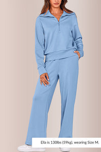 Willluxe® Women's Casual 2-Piece Sweatsuit Set