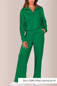 Willluxe® Women's Casual 2-Piece Sweatsuit Set