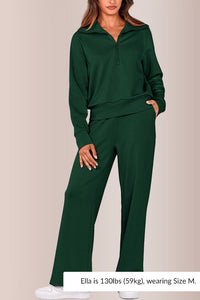 Willluxe® Women's Casual 2-Piece Sweatsuit Set