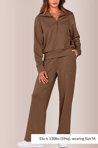 Willluxe® Women's Casual 2-Piece Sweatsuit Set