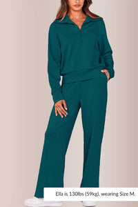 Willluxe® Women's Casual 2-Piece Sweatsuit Set