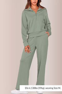 Willluxe® Women's Casual 2-Piece Sweatsuit Set
