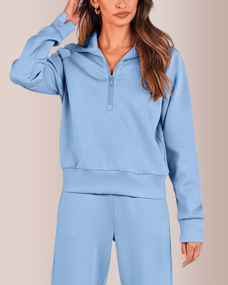 Willluxe® Women's Casual 2-Piece Sweatsuit Set