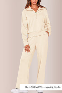 Willluxe® Women's Casual 2-Piece Sweatsuit Set