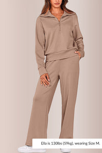 Willluxe® Women's Casual 2-Piece Sweatsuit Set