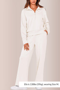 Willluxe® Women's Casual 2-Piece Sweatsuit Set