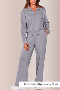 Willluxe® Women's Casual 2-Piece Sweatsuit Set