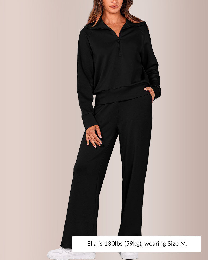 Willluxe® Women's Casual 2-Piece Sweatsuit Set