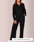 Willluxe® Women's Casual 2-Piece Sweatsuit Set