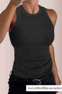 Willluxe® Revival Ribbed Knit Essential Tank