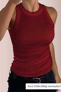 Willluxe® Revival Ribbed Knit Essential Tank