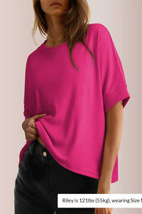 Willluxe® Women’s Oversized Basic Tee